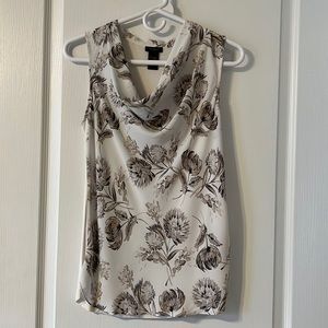 Ann Taylor sleeveless cowell neck